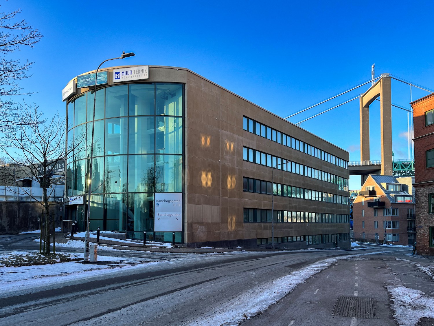 lagerlokal nära Älvsborgsbron